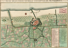  Map By Johannes Covens  &  Cornelis Mortier