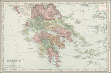 Europe, Balearic Islands and Greece Map By Rand McNally & Company