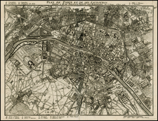 France Map By Georges Louis Le Rouge