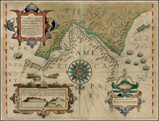 Polar Maps and South America Map By Gerard Mercator