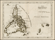 Southeast Asia and Philippines Map By Georges Louis Le Rouge
