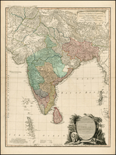 India and Other Islands Map By William Faden