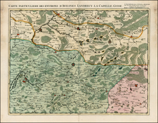  Map By Johannes Covens  &  Cornelis Mortier