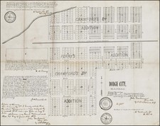 Plains and Southwest Map By C.D. Perry - J.H. Crawford