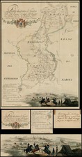 Italy and Southern Italy Map By Francesco Maria Tanchi