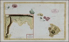 Hawaii and Hawaii Map By James Cook