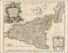 Italy Map By Giacomo Giovanni Rossi - Giacomo Cantelli da Vignola