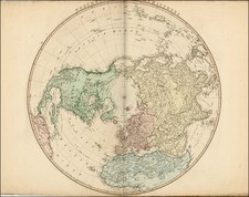 Northern Hemisphere and Polar Maps Map By William Faden