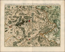  Map By Johannes Covens  &  Cornelis Mortier