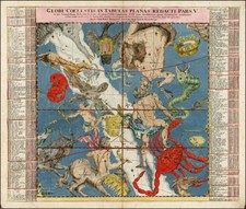 Celestial Maps Map By Johann Gabriele Doppelmayr