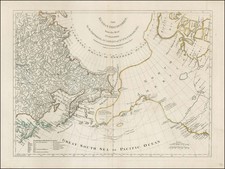 Polar Maps, Alaska, Pacific, Russia in Asia, California and Canada Map By Robert Sayer