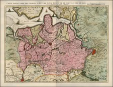  Map By Johannes Covens  &  Cornelis Mortier