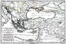 Europe, Balkans, Turkey and Greece Map By Rigobert Bonne