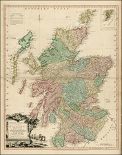 Scotland Map By William Faden