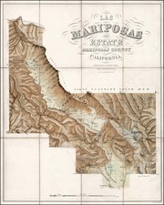 California Map By Sarony, Major & Knapp / John Charles Fremont