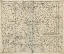 Spain, Mediterranean and North Africa Map By Johannes Van Keulen