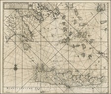 Greece Map By Johannes Van Keulen