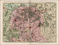  Map By Johannes Covens  &  Cornelis Mortier