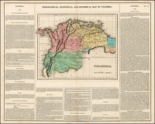 South America Map By Henry Charles Carey  &  Isaac Lea