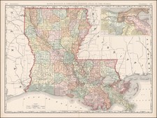 South Map By Rand McNally & Company