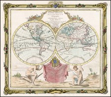 World and World Map By Louis Brion de la Tour