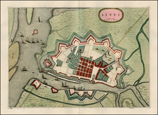  Map By Johannes Covens  &  Cornelis Mortier