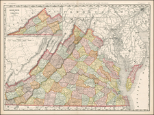 Southeast Map By Rand McNally & Company