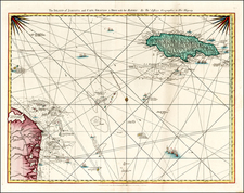 Caribbean and Central America Map By Thomas Jefferys