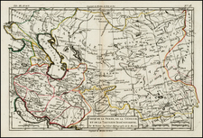 Central Asia & Caucasus Map By Rigobert Bonne