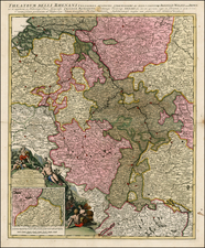 France and Germany Map By Peter Schenk