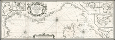 France, Italy, Spain and Balearic Islands Map By Laurent Bremond - Henri Michelot