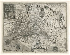 Mid-Atlantic, South and Southeast Map By John Smith