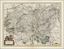 Germany Map By Johannes Blaeu