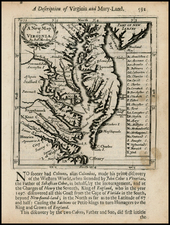 Mid-Atlantic and Southeast Map By Robert Morden