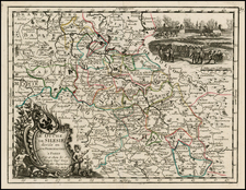 Poland Map By George Louis Le Rouge