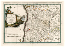 Portugal Map By Giovanni Maria Cassini