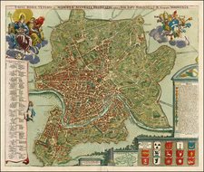 Europe and Italy Map By Johann Baptist Homann