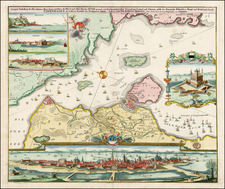 Scandinavia Map By Johann Baptist Homann