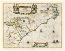 Southeast Map By Willem Janszoon Blaeu