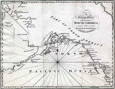 Alaska and Canada Map By West  &  Allen