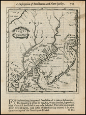 Mid-Atlantic Map By Robert Morden