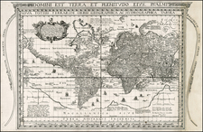 World and World Map By J. Battista Cavazza