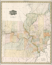 Midwest and Plains Map By Henry Schenk Tanner