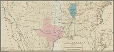 United States and Texas Map By Kaeppelin