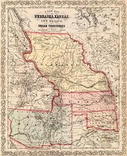 Midwest, Plains, Southwest and Rocky Mountains Map By Charles Desilver