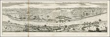 Italy and Other Italian Cities Map By Matthaus Merian