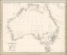 Australia & Oceania and Australia Map By SDUK