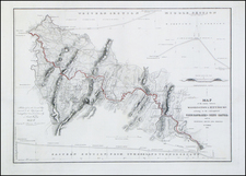 Mid-Atlantic and Midwest Map By United States War Dept.