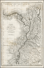 Central America and South America Map By Pierre Antoine Tardieu