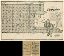 Plains and Southwest Map By Western Lithographing Co.